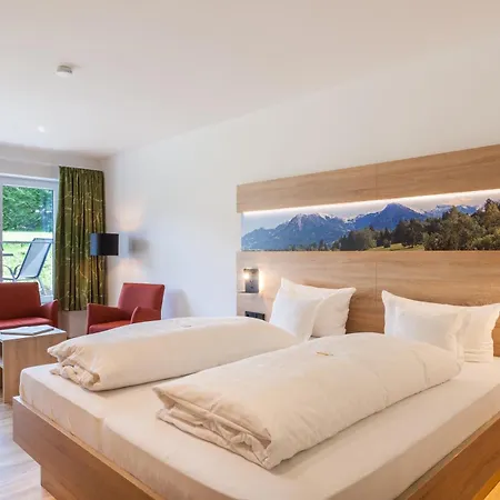 Отель Ringhotel Nebelhornblick Оберстдорф